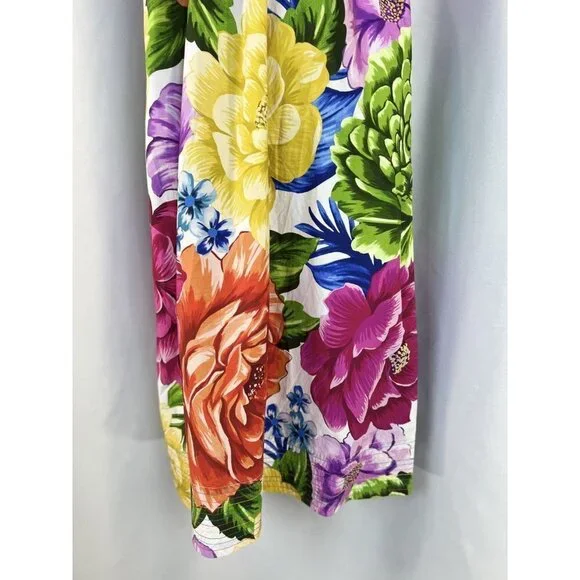 FARM Rio Rainbow Chita Off-The-Shoulder Puff-Sleeve Maxi Dress $225 - Picture 10 of 12